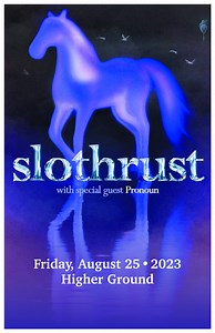 Burlington! We're so excited to welcome Slothrust to VT on August 25. Don't forget to grab your tix 💜 🎫 Tix: bit.ly/SlothrustHG #HGVT #VTMusic #HigherGroundVT #HigherGroundMusic | Higher Ground