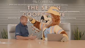 See Wattson and our VP of Information Technology Kelsie figure out the best way to store passwords (FYI, storing passwords on Post-it notes is a bad idea)! We want our members to be cyber safe and a password vault would keep your valuable info secure. cobbemc.com/safety | Cobb EMC | Facebook