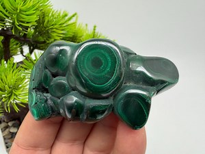 Polished Malachite Stone | Natural Green Malachite Gemstone - Etsy Australia