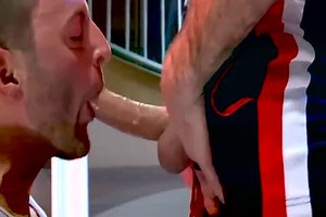 Balls unfathomable -- Fitness coach & Client Show Sexercise Moves For Tops And Bottoms at Free Gay Tube