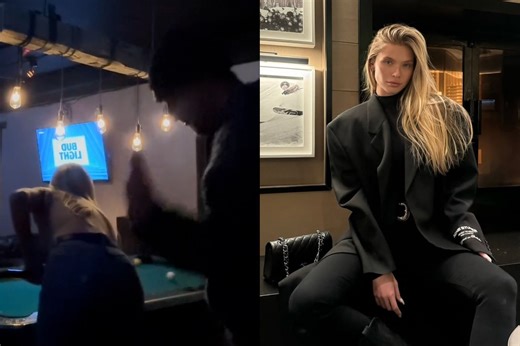 A big smack! Johnny Manziel slaps girlfriend Josie Canseco's butt during snowy getaway in Aspen