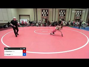 77 Lbs Consi Of 8 #2 - Jace Goodrow, Maine Trappers Wrestling Club Vs Ethan Hauser, The Dynamic Wr