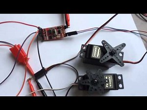 Driving servos with DM-103 DMX decoder