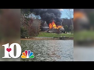 Fire crews on scene of house explosion in West Knox County