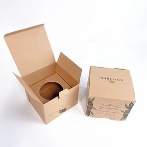 [Hot Item] Rigid Black Square Paper Packaging Boxes Birthday Party Gift Candle Box