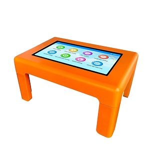 [Hot Item] Restaurant Coffee Shop 32 Inch Self Service Smart Waterproof Digital Play Gaming Touch Interactive LCD Kid Table