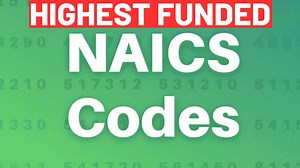 Highest Funded Business Categories & NAICS Codes