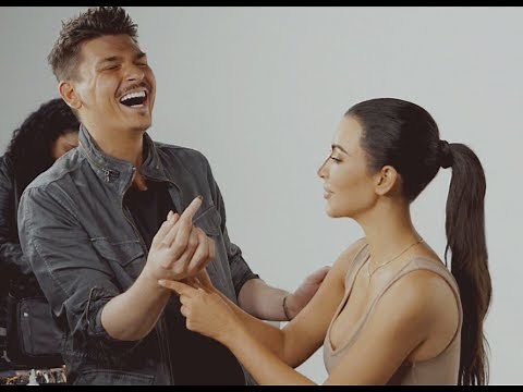 Tutorial: Watch Kim Do Half Her Face, While Mario Does the Other Half