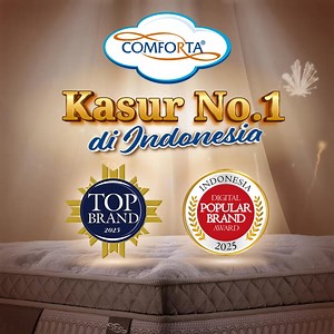 Pilih kasur Comforta yang telah menerima penghargaan Top Brand 10 tahun berturut-turut. Hubungi kami sekarang dan cari tahu kasur Comforta terbaik untuk keluarga Anda, bisa dapat bonus bantal dan lainnya juga loh! | Comforta Spring Bed