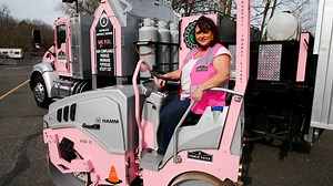 Power Patch fills in potholes while fighting breast cancer