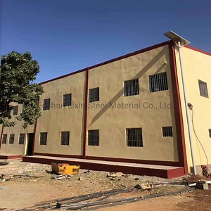 [Hot Item] Strong Portable Steel Structure Frame Warehouse Building with Brick Wall