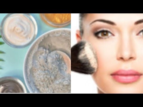 Homemade Natural Vegan Face Powder ||100% Natural|| Skin Care DIY