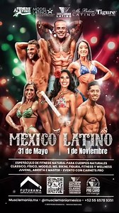 1.5K views | Fitness Latina™ Natural Showtime! May 31 & Nov 1 - Mexico City Ms. Bikini, Model, Figure, Fitness & Wellness Divisions Top Finalists Qualify for Universe & America shows! www.fitnesslatina.com | Fitness Universe | Facebook