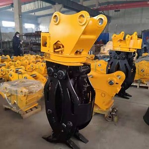 [Hot Item] Excavator Mechanical Grapple /Manual Grabber / Hydraulic Log Grapple
