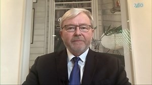 35K views · 535 reactions | “We're looking at, frankly, this force not being available on one reading until 2040. We are being left strategically naked for 20 years.” – Former prime minister Kevin Rudd on the nuclear submarine deal. | 7.30 | Facebook