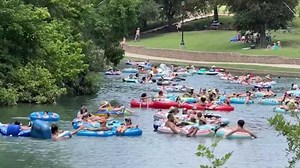 Comal River water level rises, then drops after June 12 floods