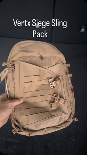 Check out the @vertx_official siege sling pack! Great little EDC bag that’s comfy, customizable, and useful. #prepper #preparedness #prepping #survival #casualpreppers #shtf #edc #fyp #gear | Casual Preppers Podcast