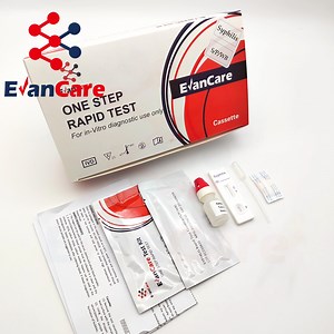 [Hot Item] Highly Accurate Diagnostic Rapid Test Kit Typhoid /Syphilis Whole Blood Easy Test Strips
