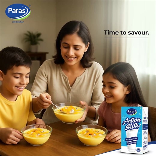 One of 20 reasons we love summers. #ParasDairy #mangocustard #mango #activemilk #summer2025 #recipe #recipeoftheday | Paras Dairy