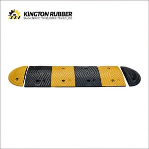 [Hot Item] Certificated Rubber Speed Bump for City Asphalt Road