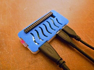 Pi zero case with header access #3DThursday #3DPrinting