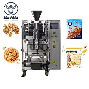 [Hot Item] Automatic Salted Nuts Cashew Nuts Packing Pillow Bag Punch Hole Bag Packaging Machine