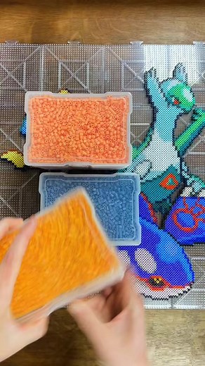 Pokémon Lore explained number 380, Latias part 2! Did you know that the Legendary Pokemon pixel perler art Latias has a more cautious nature than its counterpart? Unlike Latios, Latias is quick to sense even the slightest hint of hostility. Join the fun! Follow me for daily videos of Pokémon and perler bead content, including Pokémon quizzes, tutorials, Pokémon lore, and much more. Plus, I turn your comments into stunning perler bead designs! Don't miss out on the excitement. Follow me now and b