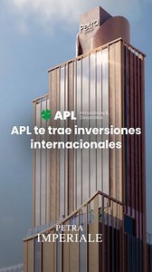 APL trae inversiones internacionales 🍀 | Apl Inmobiliaria