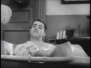 Ramon Novarro Takes a Bath
