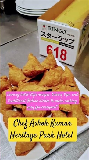 sharing hotel-style recipes, bakery tips, and traditional Indian dishes to make cooking easy #Chef