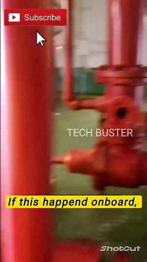 Engine Room flooding with water 💧 #offshore #sea #ship #vessel#shorts#oilandgas