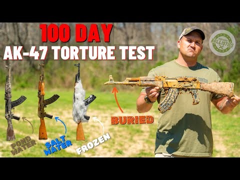 100 Day AK-47 Torture Test (Buried, Frozen, Salt Water & More!)