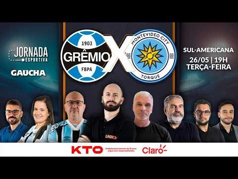 AO VIVO: GRÊMIO 2x2 MONTEVIDEO CITY TORQUE | SUL-AMERICANA | JORNADA DIGITAL | 26/05/2026