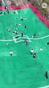 These young children aren't afraid of heights. The adults though, a different story! | USA TODAY