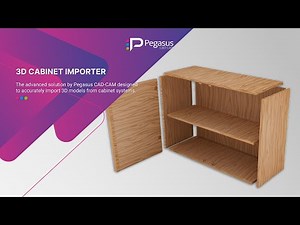 Pegasus cad-cam WOOD | 3D Cabinet Importer
