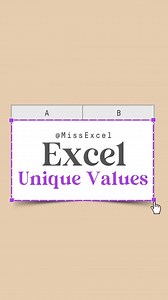 1.9K views · 18 reactions | Find total unique values  | Miss Excel | Facebook