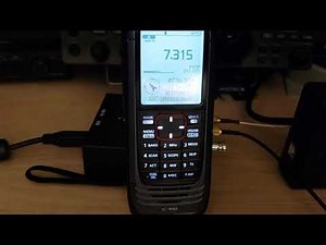 Voice of Vietnam via WHRI Icom IC R30 portable receiver