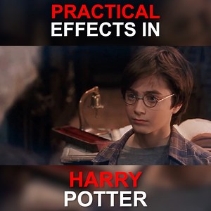 879K views · 15K reactions | While CGI played its part in Harry Potter, tons of major and surprising special effects were done practically with handmade mechanisms and camera tricks. | The Binger | Facebook