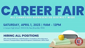161 reactions · 53 shares | Looking for a career opportunity in education?  Join us at the Comal ISD Career Fair on April 1st!  Explore a wide range of positions and network with school district representatives. 欄 Don't miss this chance to take the next step in your career! #comalisd | Comal ISD | Facebook