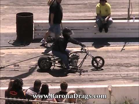 Mini Bike Drag Racing Barona Drag Strip 3-23-2013
