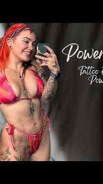 Peta as Power Midget: ✅ Powerlifting & Tattoos | Embracing Strength | Curves
