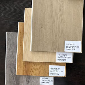 [Hot Item] 3mm 4mm 5mm 6mm Standard Edge Piano HDF Engineered PVC Vinyl Laminated Laminate Wood Wooden Flooring