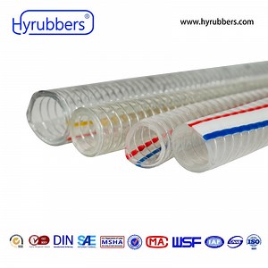 [Hot Item] Clear Transpaent PVC Spring Hose