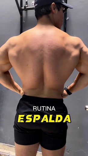 Rutina de espalda💪🏼🦍 #rutina #fitness #gym #viral #fyp #aesthetic