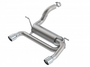 Borla Jeep Wrangler Touring Axle-Back Exhaust with Polished Tips 11962 (18-26 2.0L Jeep Wrangler JL) - Free Shipping