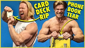 Can modern dudes perform OLD SCHOOL GRIP STRENGTH challenges? | Buff Dudes