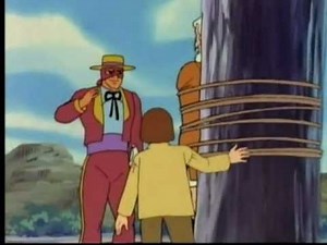 Zorro Cartoon - The Frame In 3D