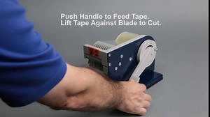 Tach-It SL3 Manual Definite Length Tape Dispenser for 3" Wide Wide Tape