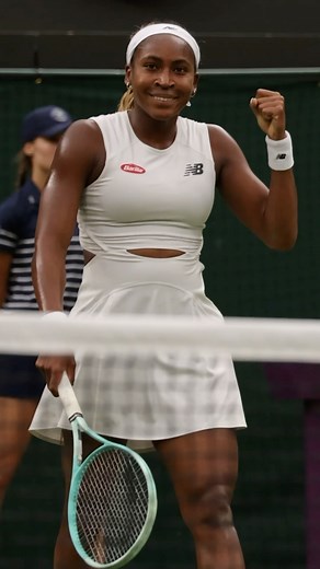 204K views · 677 reactions | Coco continues her charge ⚡️ #Wimbledon | Wimbledon | Facebook