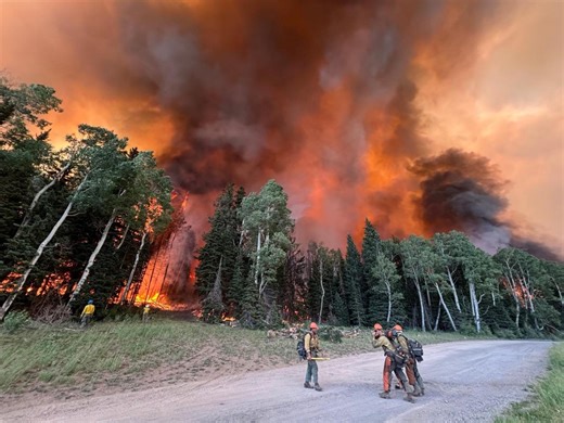 Monroe Canyon Fire grows over 11,000 acres in 24 hours, crosses 48,000 acres due to active winds